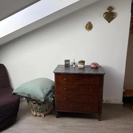 Mansarde à 1 Min De La Apartamento *